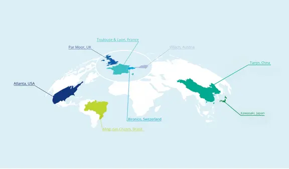 9 Imerys Technical Centers spanning 4 continents