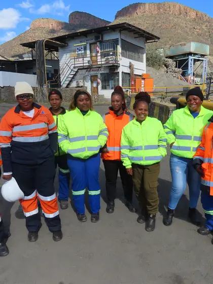 Our We Rise program is designed to empower women in the South African mining industry by promoting diversity, equity, and inclusion while prioritizing their health and well-being.