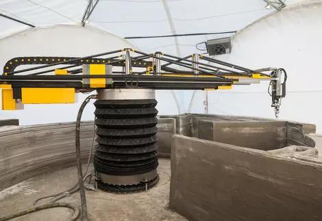 3D printer for building construction