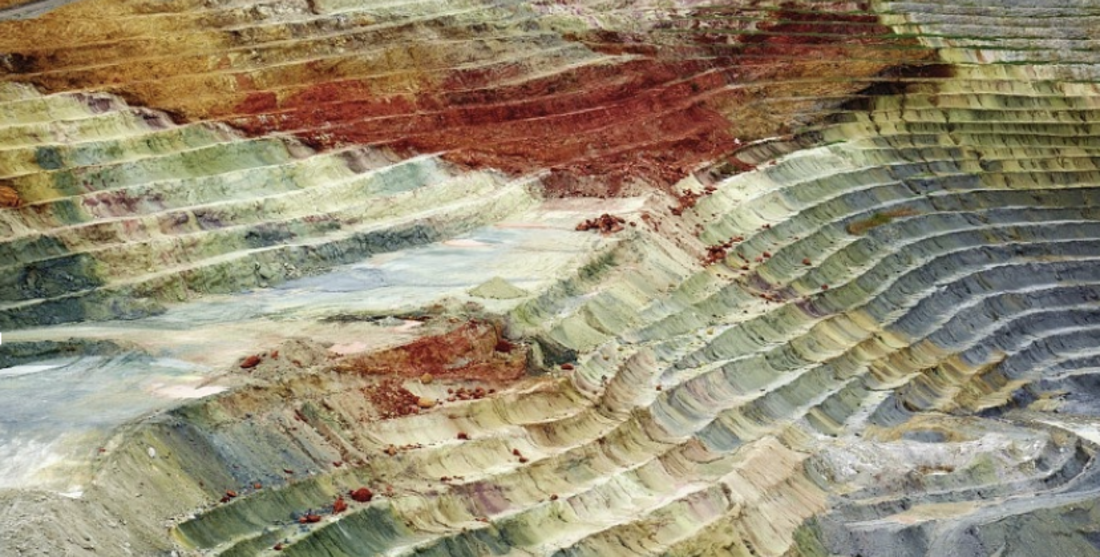 Imerys’ site in Milos, one the world largest bentonites mines (Greece)