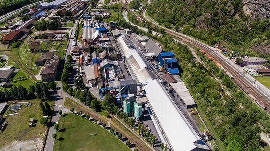 Imerys site in Bodio (Switzerland)