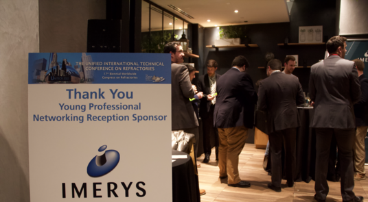 Young professionals networking event at UNITCER