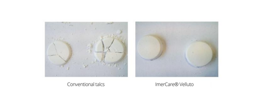ImerCare® Velluto are compatible with wet processes where they prevent cracking