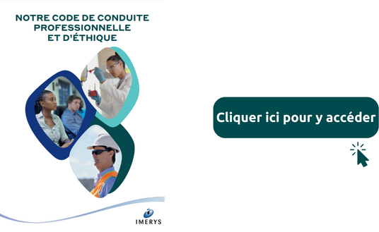 notre code de conduite professionnelle et d'éthique