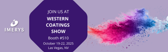 Come join us at the Western Coatings Show 2025 - Imerys