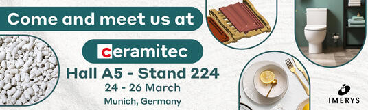 Join us at Ceramitec 2026 - Imerys