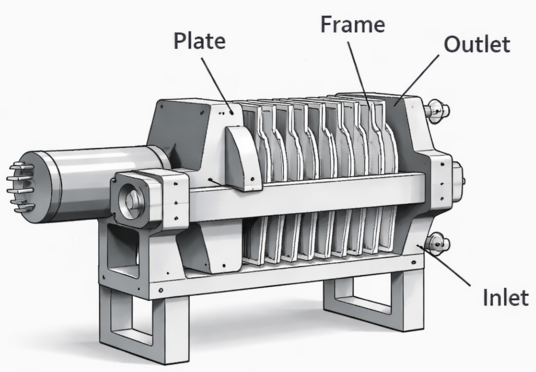 Plate and Frame Filters - Filtration minerals
