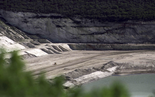 The diatomite site in Lompoc, California