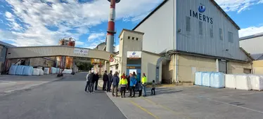 Local residents visiting the plant accompanied by site colleagues
