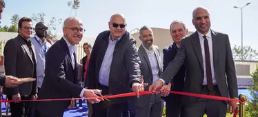 Inauguration moment ICE lab in Egypt