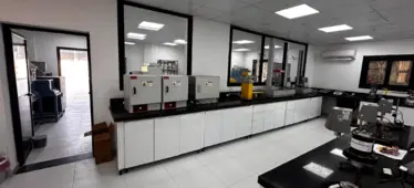 Inside our new laboratory in Egypt
