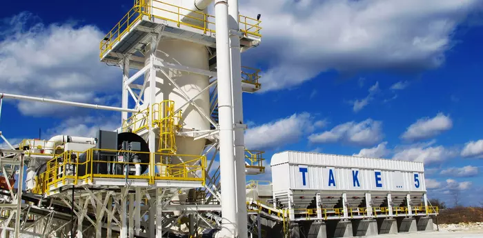 Imerys industrial site in Sylacauga, US 