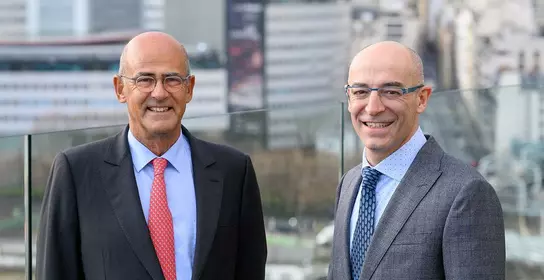 A picture of Patrick Kron & Alessandro Dazza