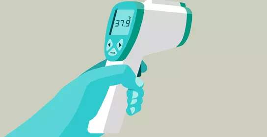 Medical equipment with battery