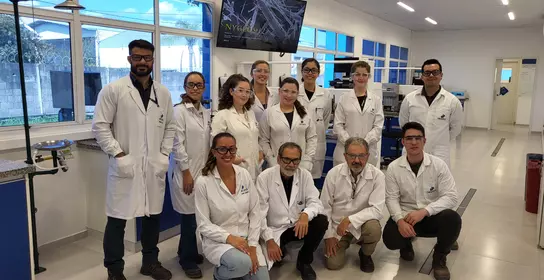 The Imerys S&T lab team in Brazil