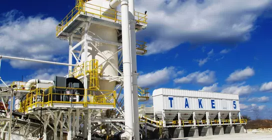 Imerys industrial site in Sylacauga, US 
