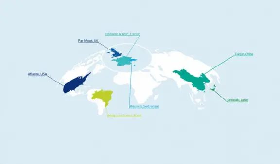 8 Imerys Technical Centers spanning 4 continents