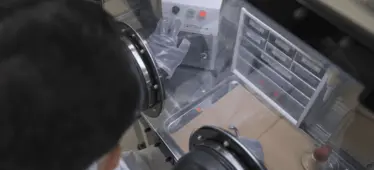 Lithium-ion-battery electrode preparation in a glove-box